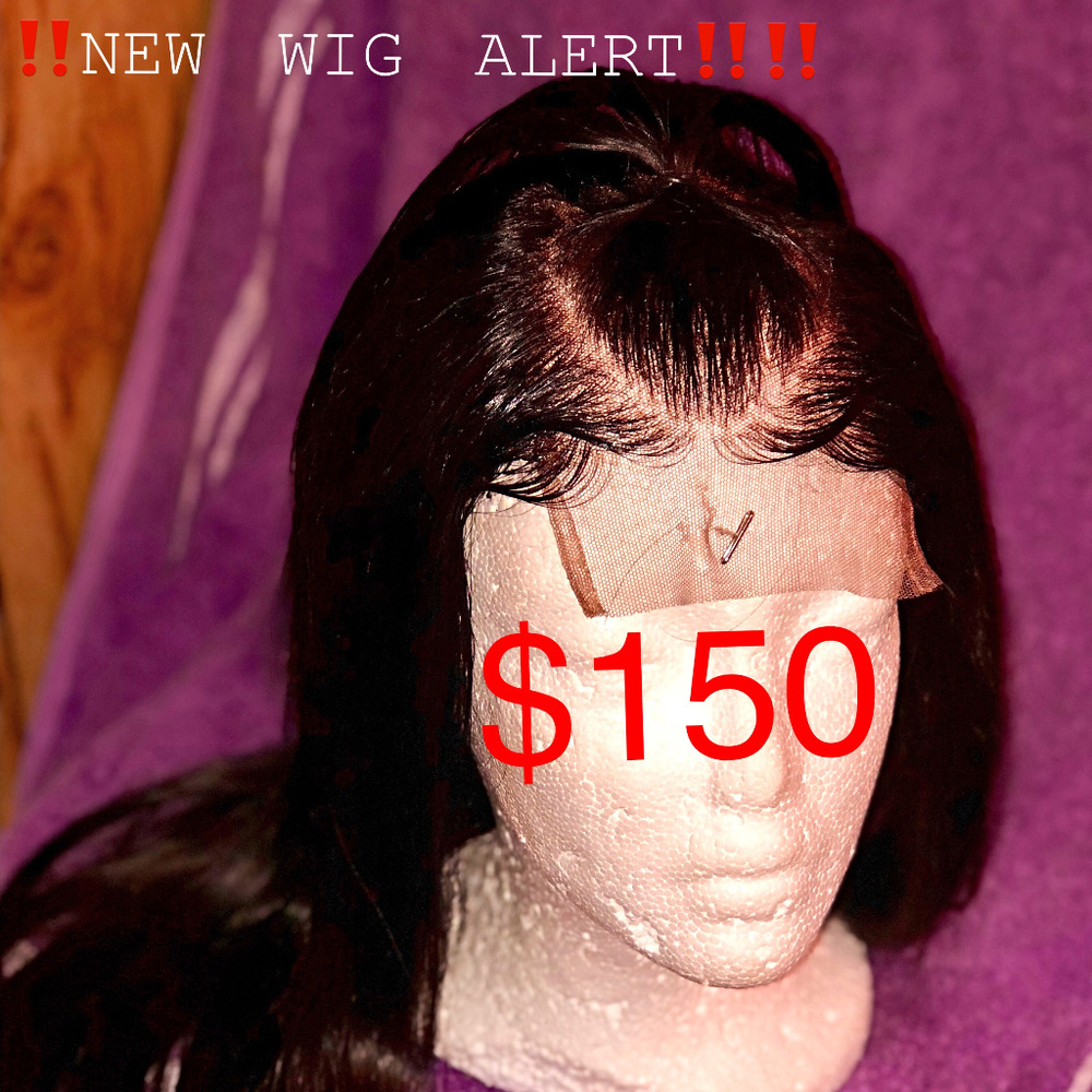 Sold 20 inch Brazilian Remy Lace Front Wig